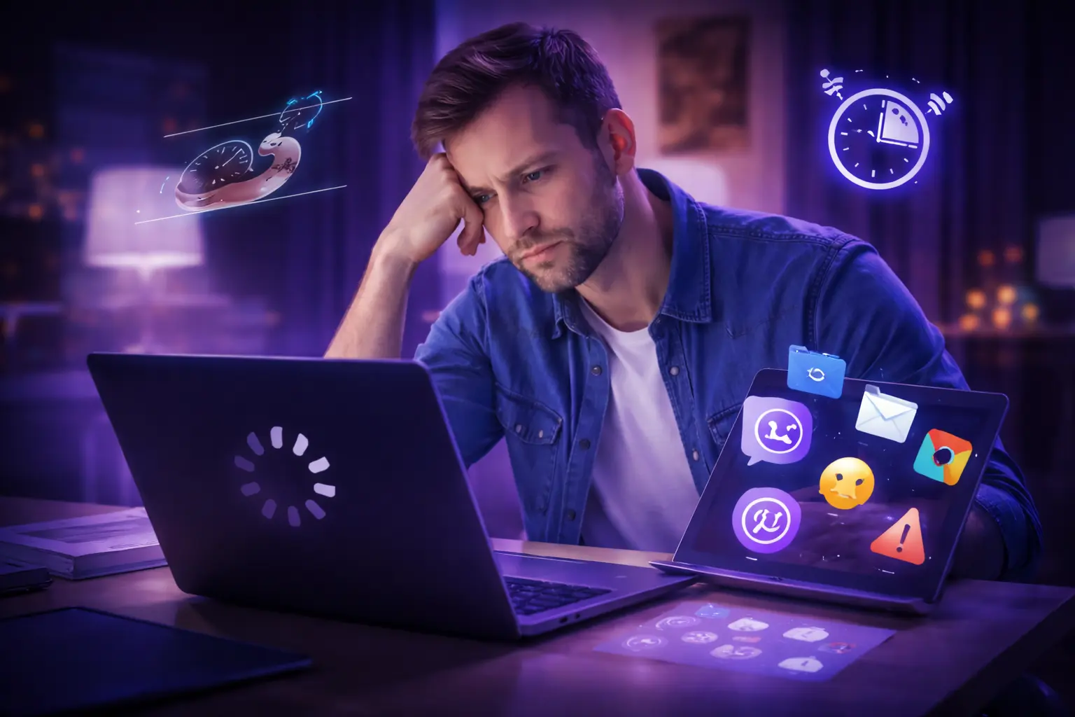 mon ordinateur est lent : causes matérielles et logicielles pour accélérer un PC Windows et un Mac