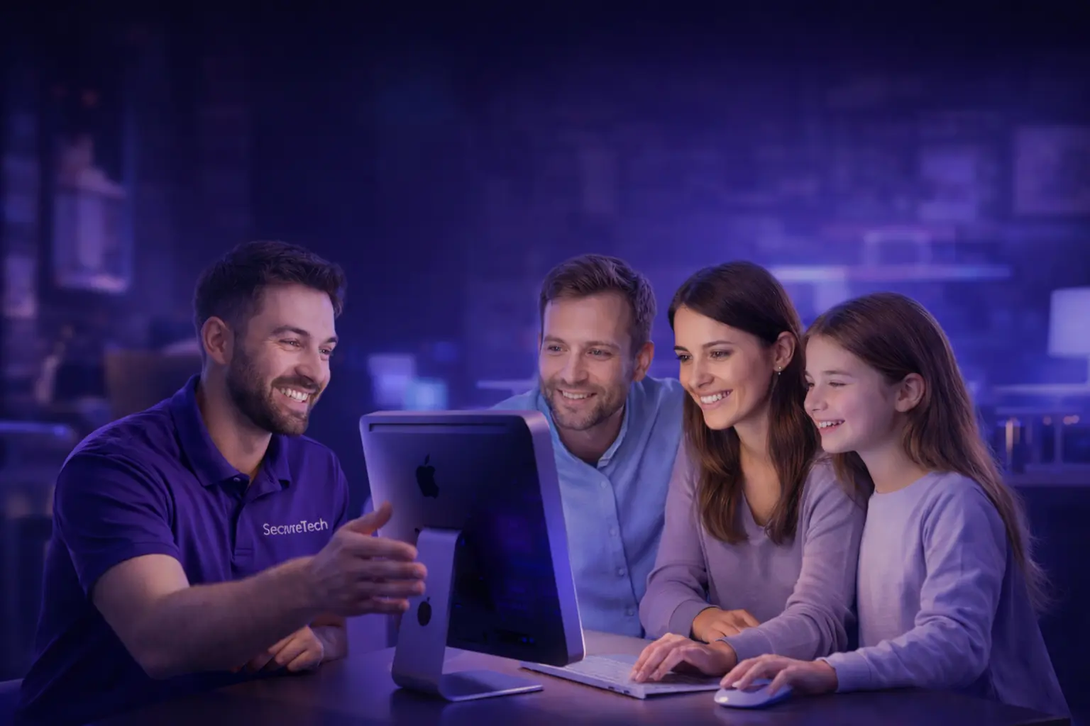 Réparation informatique premium SecureeTech pour PC et Mac