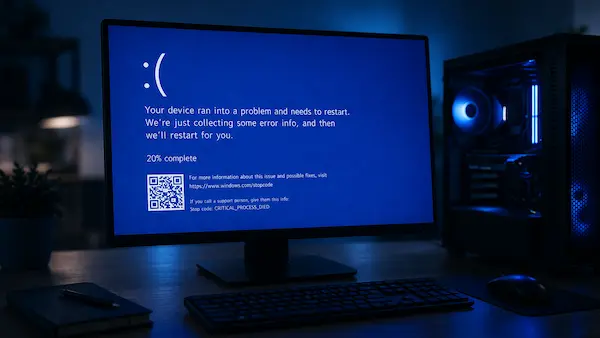 Materiel informatique BSOD