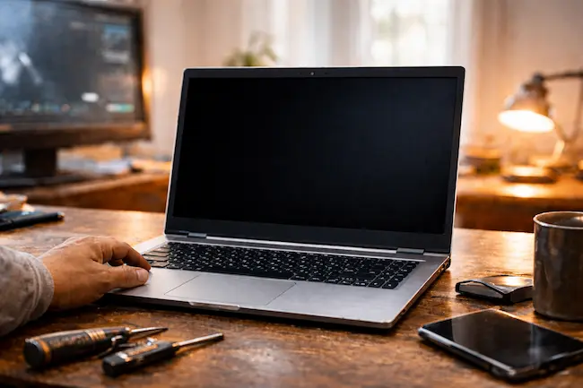 Écran noir sur un PC Windows 10 et 11