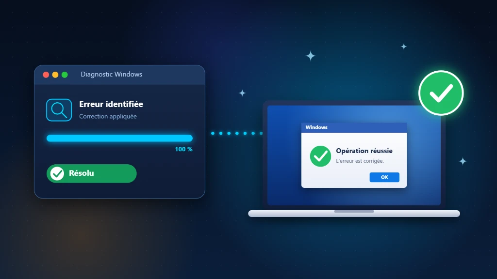 Code d’erreur Windows : boîte de dialogue d’erreur corrigée sur un PC portable