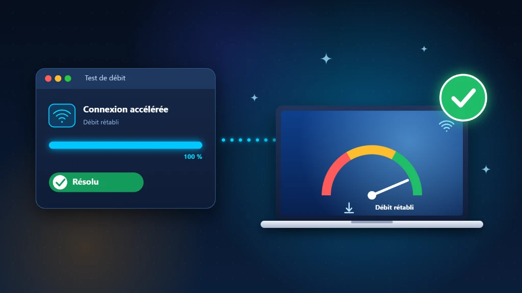 Connexion internet lente sur PC Windows : débit rétabli et connexion accélérée