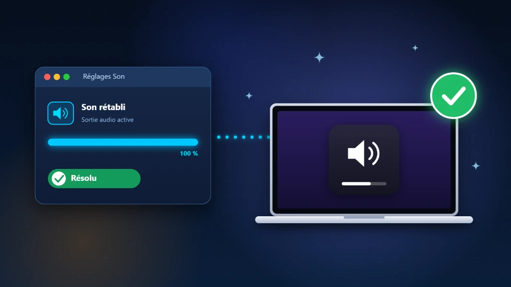 Plus de son sur Mac : le son du MacBook est rétabli, volume actif